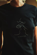 Load image into Gallery viewer, Killing Kittens x Be Fierce Limited Edition T-Shirt - Kiss in Black