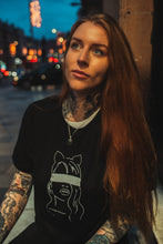 Load image into Gallery viewer, Killing Kittens x Be Fierce Limited Edition T-Shirt - Kitten in Black