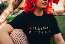 Load image into Gallery viewer, Killing Kittens PRIDE T-Shirt - Black