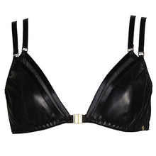 Load image into Gallery viewer, KK X SW Mia Leather Soft Cup Bra