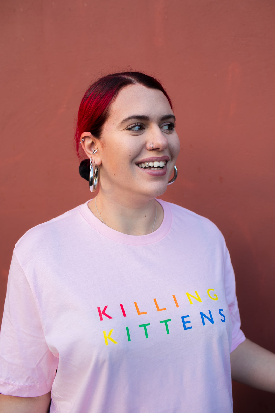 Killing Kittens PRIDE T-Shirt - Pink