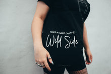 Load image into Gallery viewer, Take A Walk On The Wild Side - Black Tote Bag