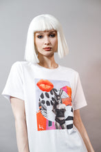 Load image into Gallery viewer, Killing Kittens Masked Kitten T-shirt