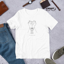 Load image into Gallery viewer, Killing Kittens x Be Fierce Limited Edition T-Shirt - Tied Up in White